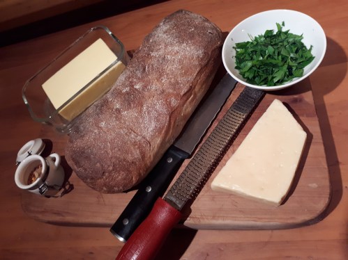 bread parsley and parmesan 2
