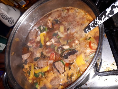 Chorizo soup