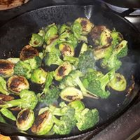 browned brussels