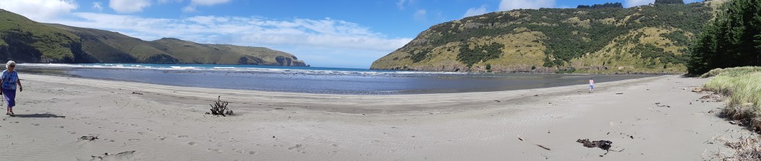 at the end of the road